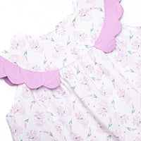 Sprout and Sprinkle Scallop Short Set, Purple