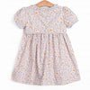 Harvest Florals Dress, Blue