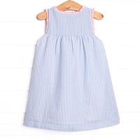 Bubble Guppy Applique Dress, Blue
