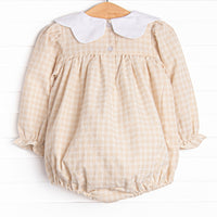 Thanksgiving Turkey Embroidered Bubble, Brown