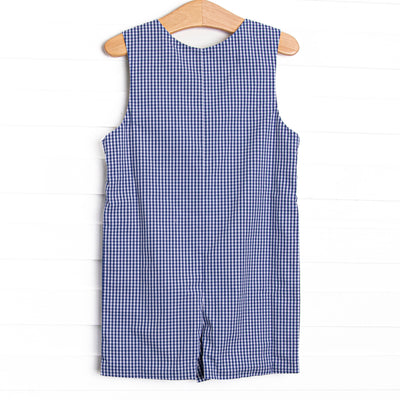 By the Sea Build Smocked Jon Jon, Royal Blue