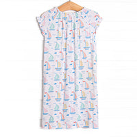 Dock Days Bamboo Night Gown, Blue