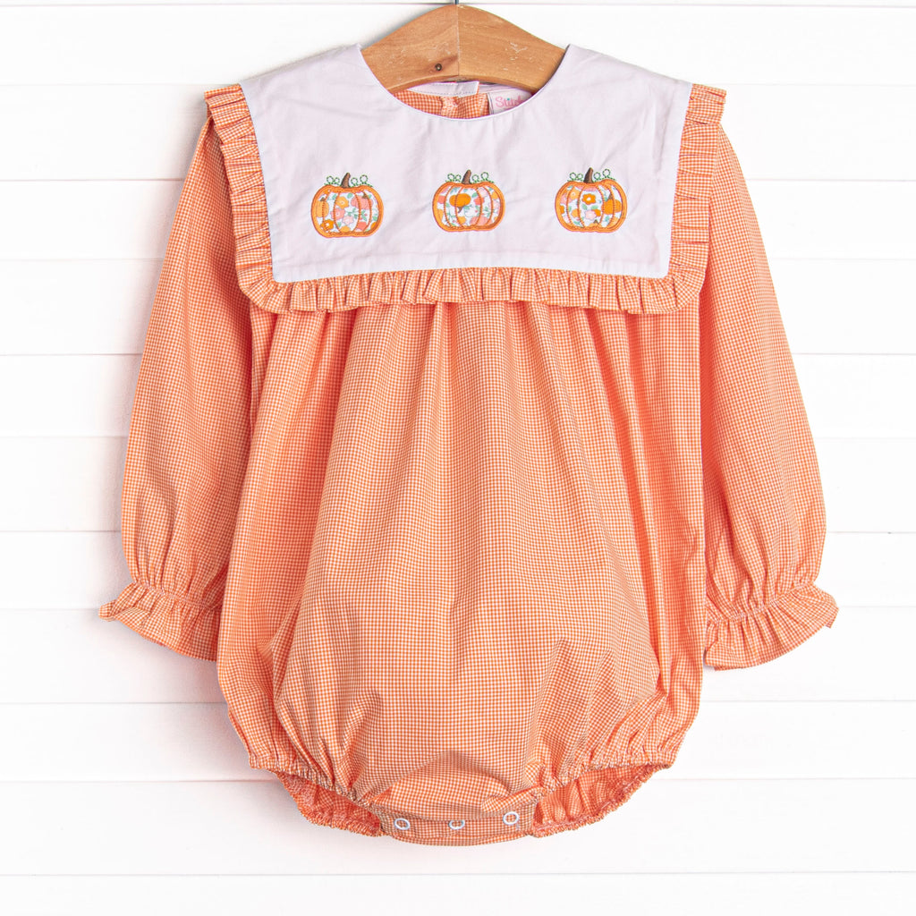 Homeland Harvest Applique Bubble, Orange – Stitchy Fish