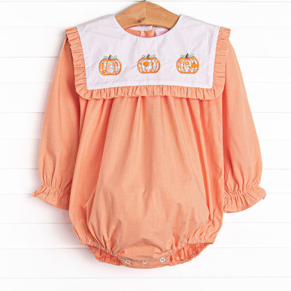 Homeland Harvest Applique Bubble, Orange