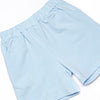 Colorblock Construction Applique Short Set, Orange