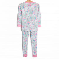 Growing Gingham Bamboo Pajama Set, Green