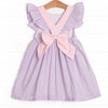 Ava Dress, Purple Seersucker