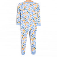 Lemon Grove Bamboo Pajama Set, Blue