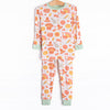 Thanksgiving Favorites Bamboo Pajama Set, Mint