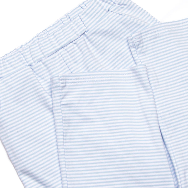 Tilling Tractors Applique Sweatshirt Pant Set, Blue