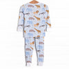 Safari Summer Bamboo Pajama Set, Blue