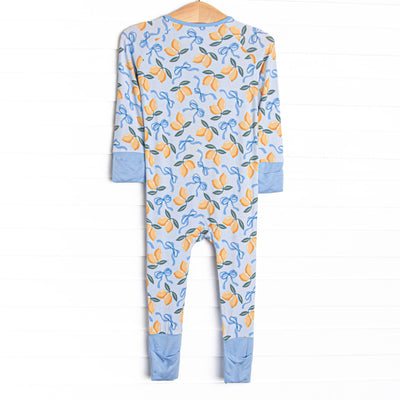 Lemon Grove Bamboo Zippy Pajama, Blue