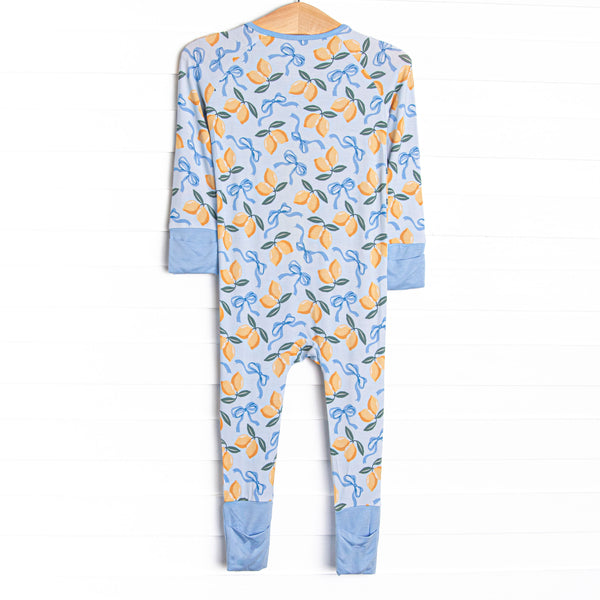 Lemon Grove Bamboo Zippy Pajama, Blue