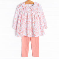 Meadow Moments Legging Set, Pink