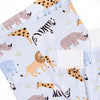 Safari Summer Bamboo Pajama Set, Blue