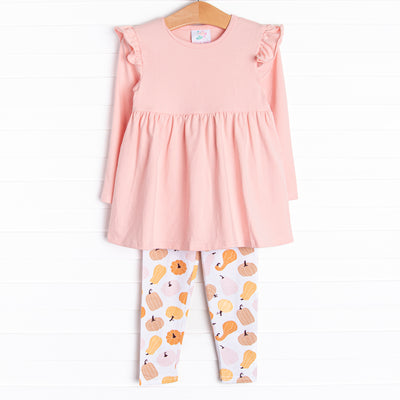 Harvest Hues Legging Set, Pink
