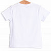 Go Fetch Applique Top, White