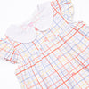 Problem Solver Plaid Collared Dress, Red