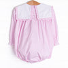 Pumpkin Patch Perfection Embroidered Bubble, Pink