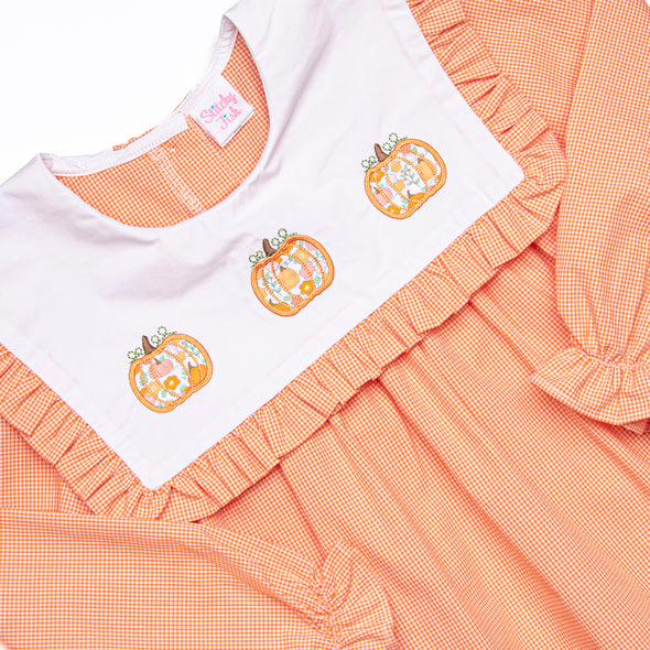 Homeland Harvest Applique Bubble, Orange