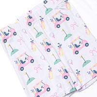 Putt and Play Bamboo Pajama Short Set, Pink