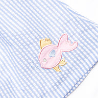 Bubble Guppy Applique Short Set, Blue