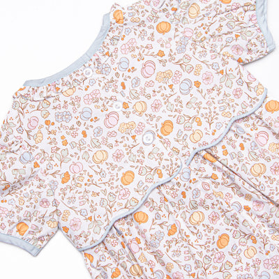 Harvest Florals Bubble, Blue