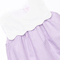 Let it Grow Applique Dress, Purple