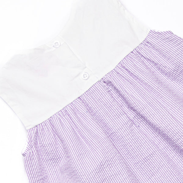 Let it Grow Applique Dress, Purple
