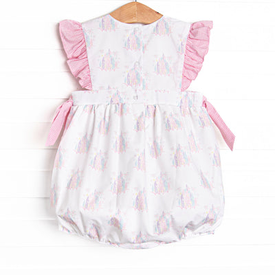 Enchanted Kingdom Side Tie Bubble, Pink