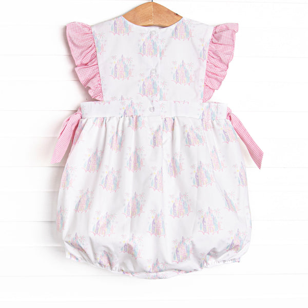 Enchanted Kingdom Side Tie Bubble, Pink