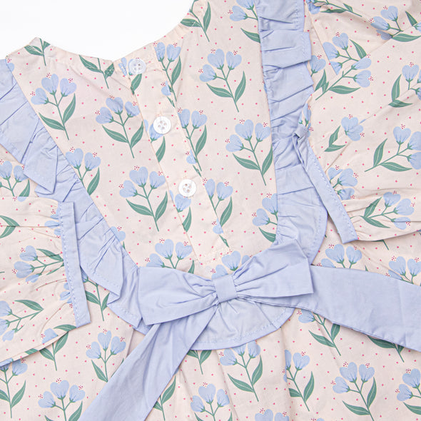 Still Growing Strong Dress, Blue