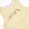 Go Fetch Applique Dress, Yellow