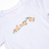 Go Fetch Applique Top, White