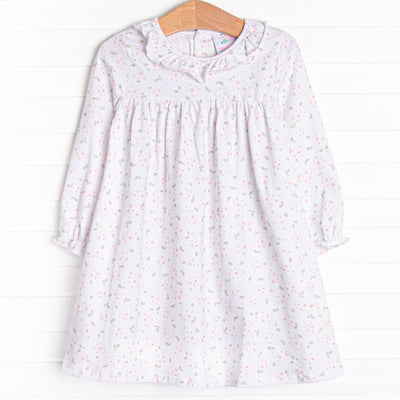 Dainty Daisy Dress, Pink
