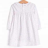 Dainty Daisy Dress, Pink