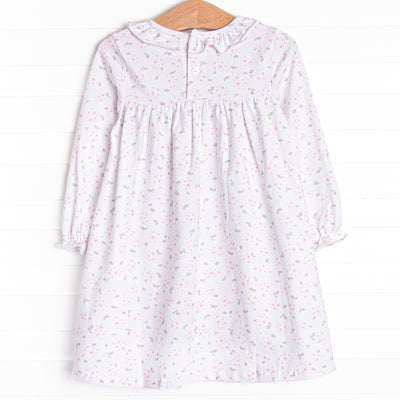 Dainty Daisy Dress, Pink