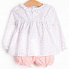 Dainty Daisy Bloomer Set, Pink