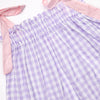 Check Yes Dress, Purple
