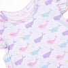 Nora Narwhal Pocket Dress, Pink