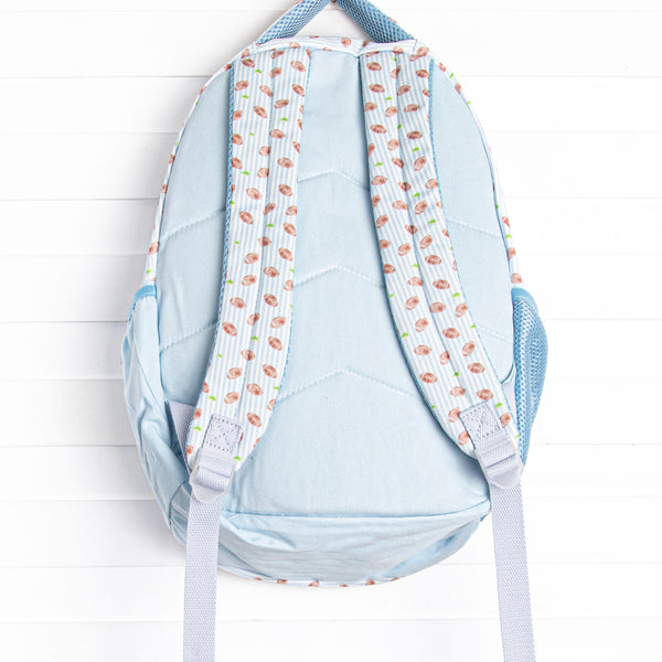 Touchdown Time Oxford Backpack, Blue