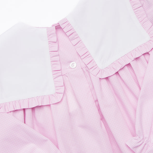 Pumpkin Patch Perfection Embroidered Bubble, Pink