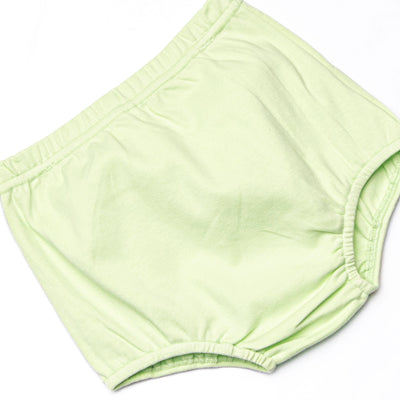 Springtime Sowing Applique Diaper Set, Blue