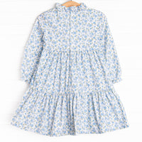 Blue Berry Blooms Dress, Blue