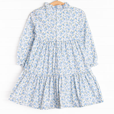 Blue Berry Blooms Dress, Blue