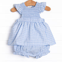 Call it Like I Sea it Diaper Set, Blue