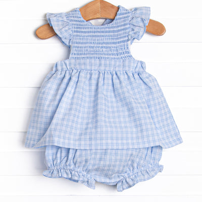Call it Like I Sea it Diaper Set, Blue