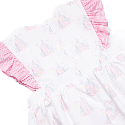 Enchanted Kingdom Side Tie Dress, Pink