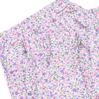 Petal Pocket Posies Ruffle Legging Set, Pink