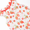Strawberry Blooms Dress, Red